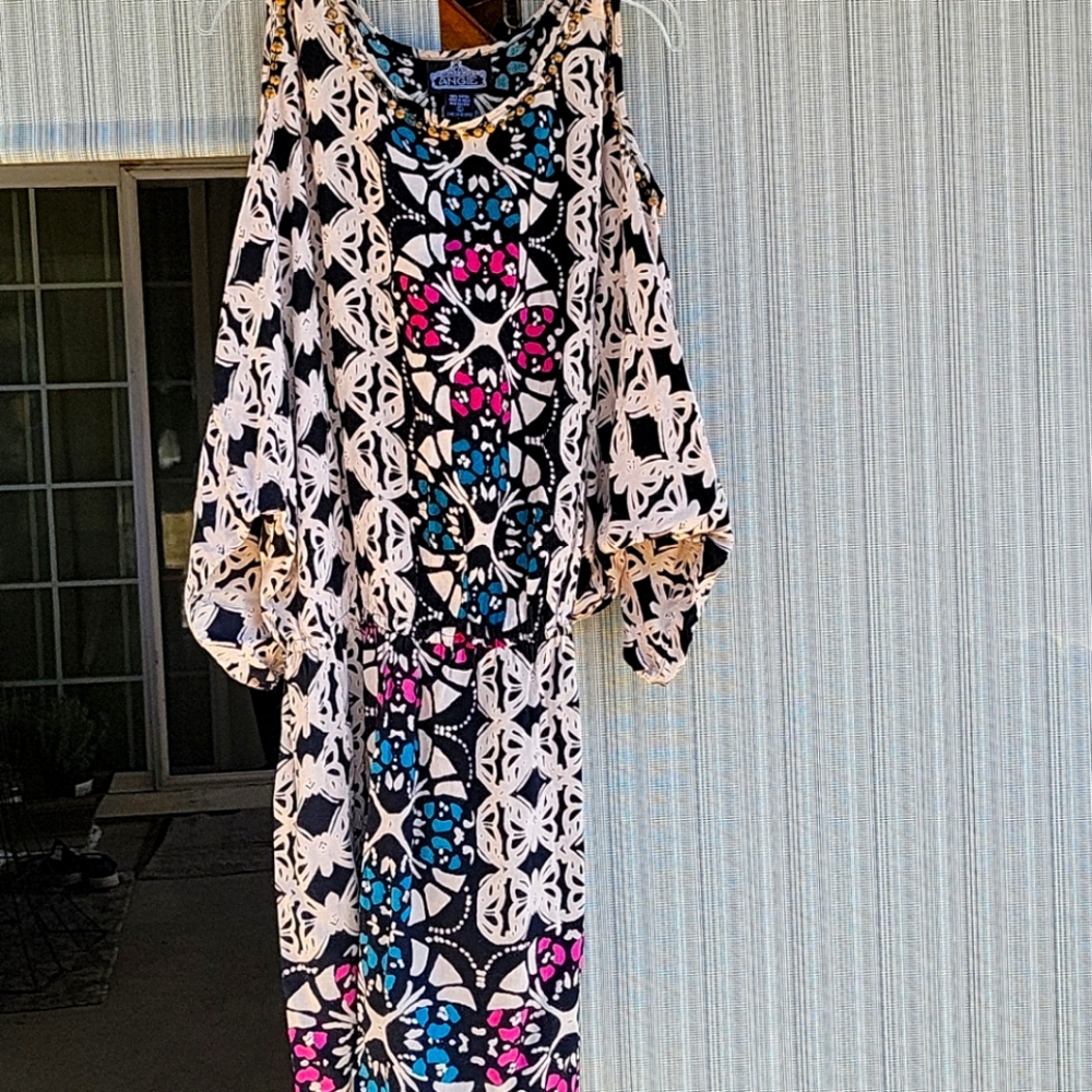 Angie cold shoulder mini dress